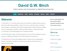 Tablet Screenshot of dgwbirch.com